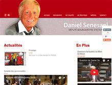 Tablet Screenshot of danielsenesael.be